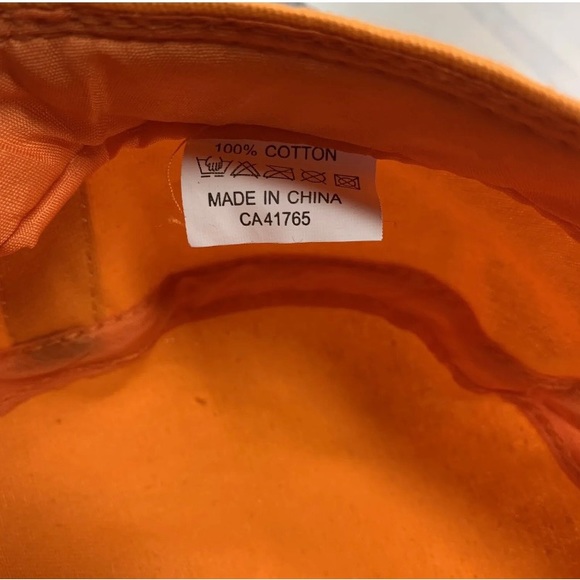 Holland Embroidered Orange Cadet Hat Cap - Picture 6 of 6